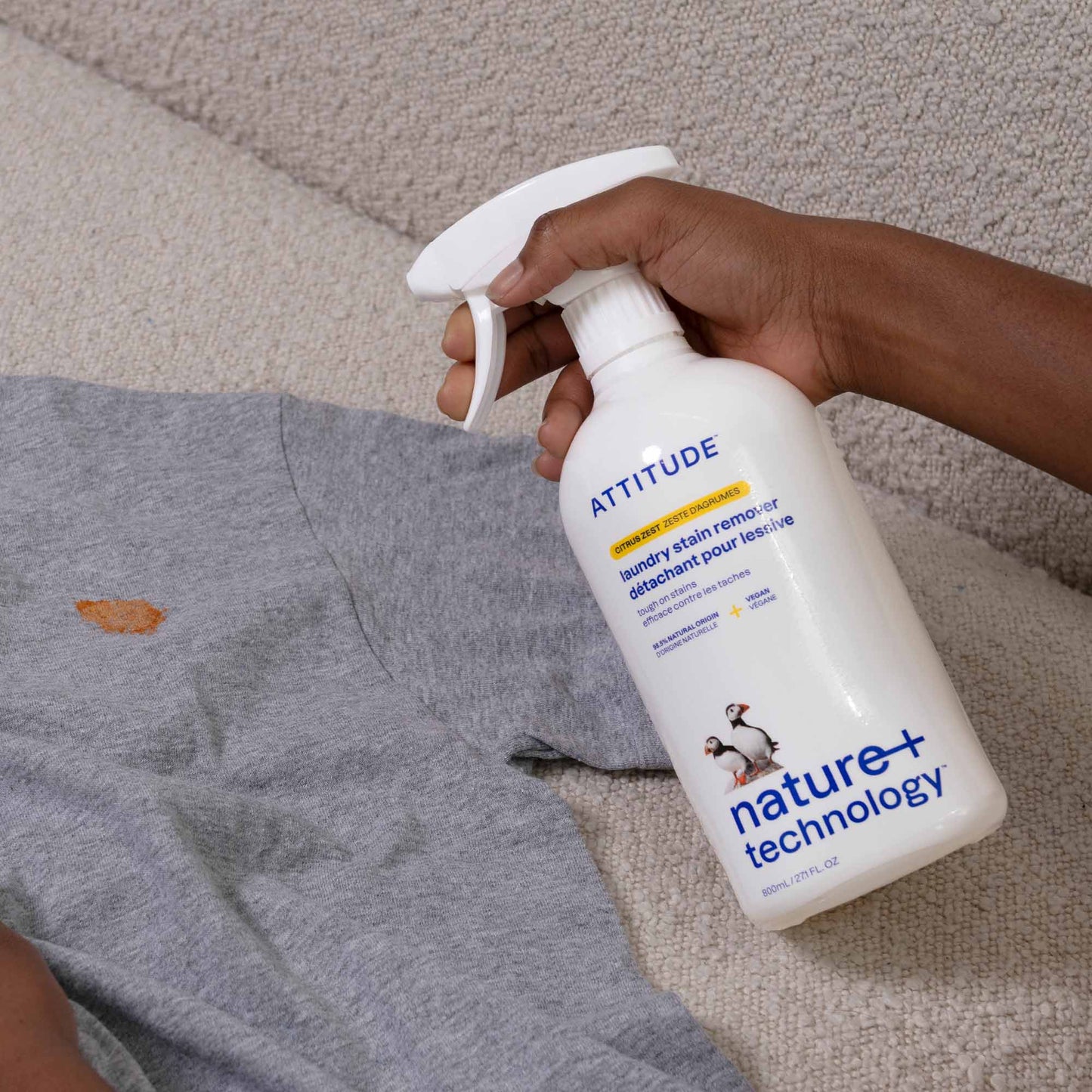 Nature+ Technology™ Laundry Stain Remover Spray, 800ml