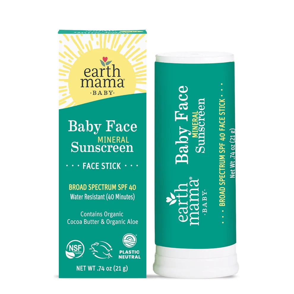 Baby Face Mineral Sunscreen Face Stick SPF 40, 21g