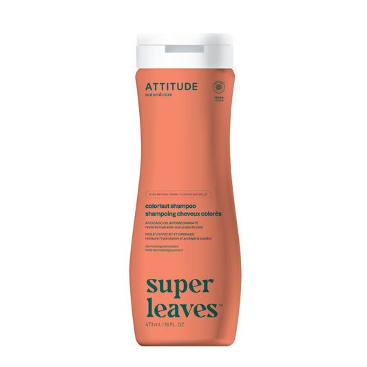 Super leaves™ Colorlast Shampoo - Avocado Oil & Pomegranate, 473ml