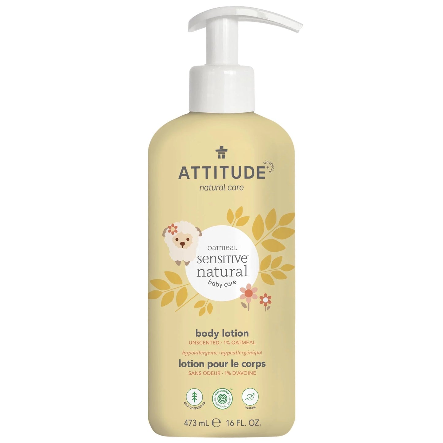 SENSITIVE SKIN Baby Body lotion, 473ml