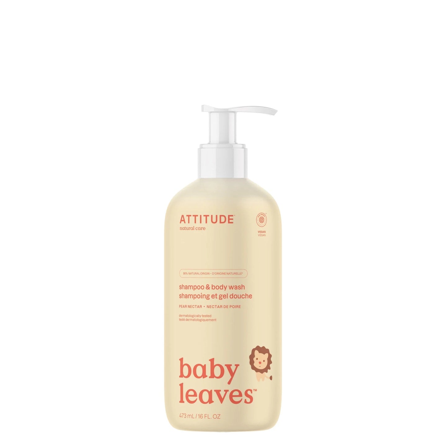 BABY LEAVES™  2-in-1 shampoo & body wash, 473ml