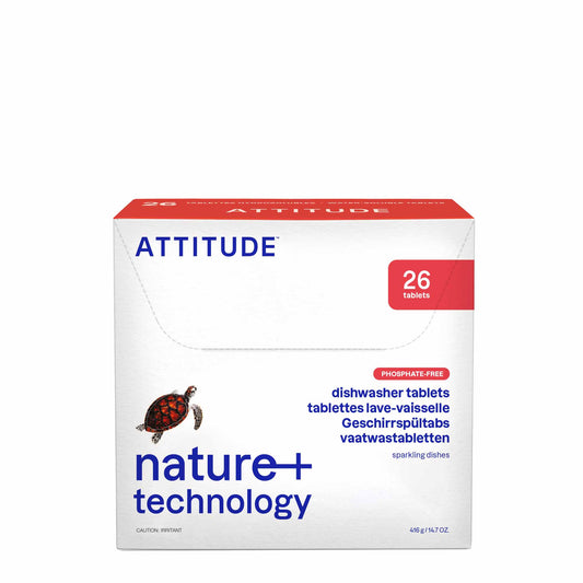 Nature+ Technology™ Dishwasher Tablets, 26 Tablets