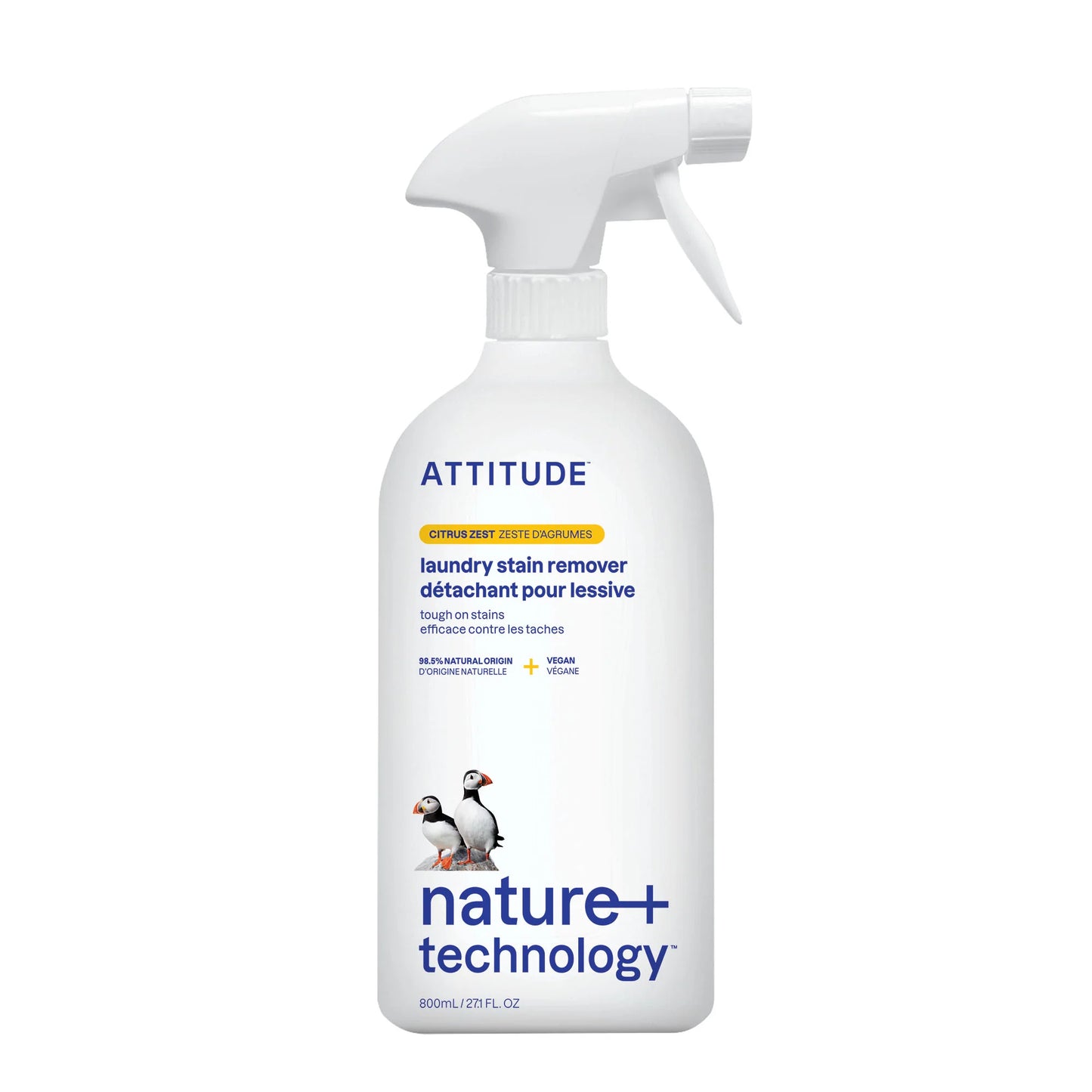 NATURE+  Laundry Stain Remover Spray, 800ml