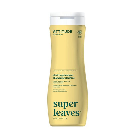 Super leaves™ Clarifying Shampoo - Lemon Leaves & White Tea, 473ml