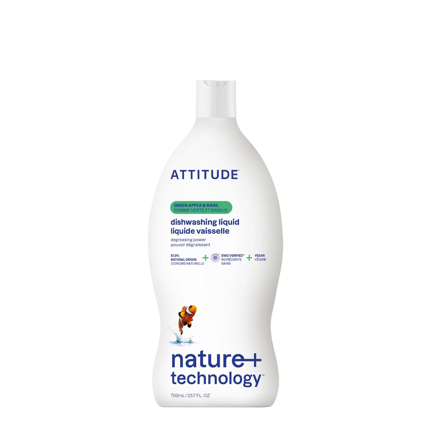 NATURE+ Dishwashing Liquid, 700ml