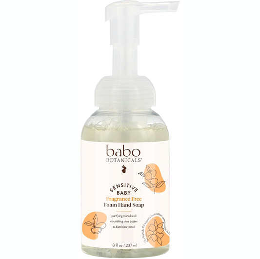 Sensitive Baby Hand Soap Foam, 237ml