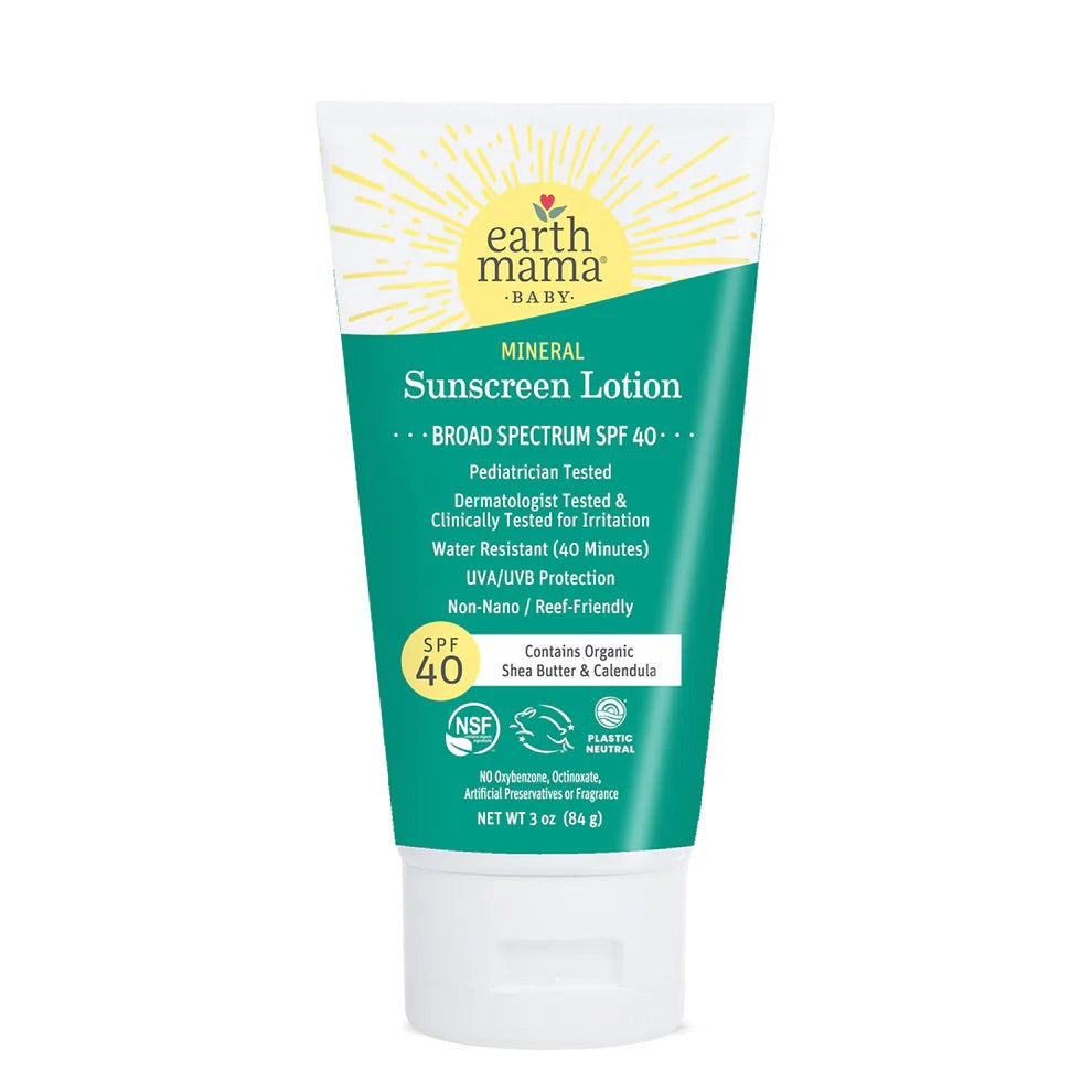 Baby Mineral Sunscreen Lotion SPF 40, 84g