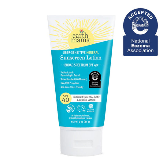 Uber-Sensitive Mineral Sunscreen Lotion SPF 40, 84g