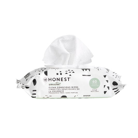 Clean Conscious™ Wipes, 60 wipes