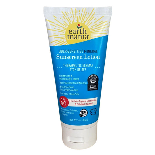 Uber-Sensitive Mineral Sunscreen Lotion SPF 40, 84g